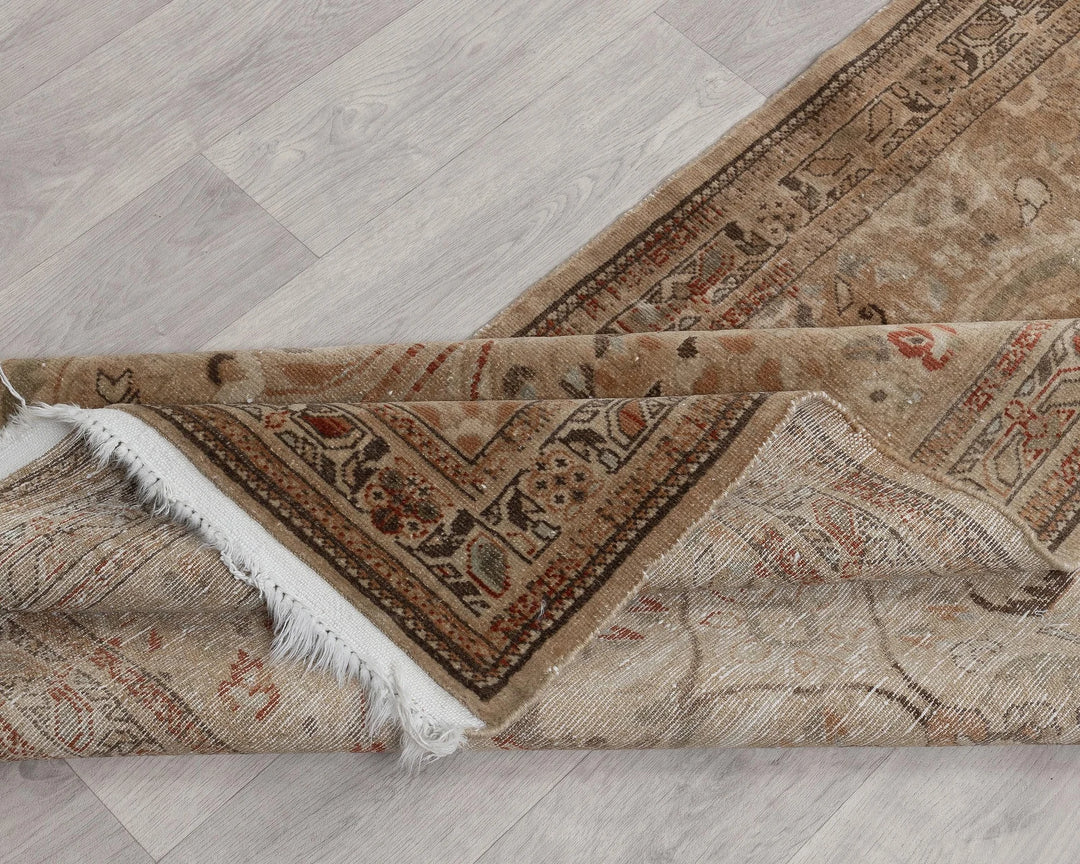 Rust Turkish Oushak Rug 2'10" x 12'6" Hand-Knotted | No. VR42685