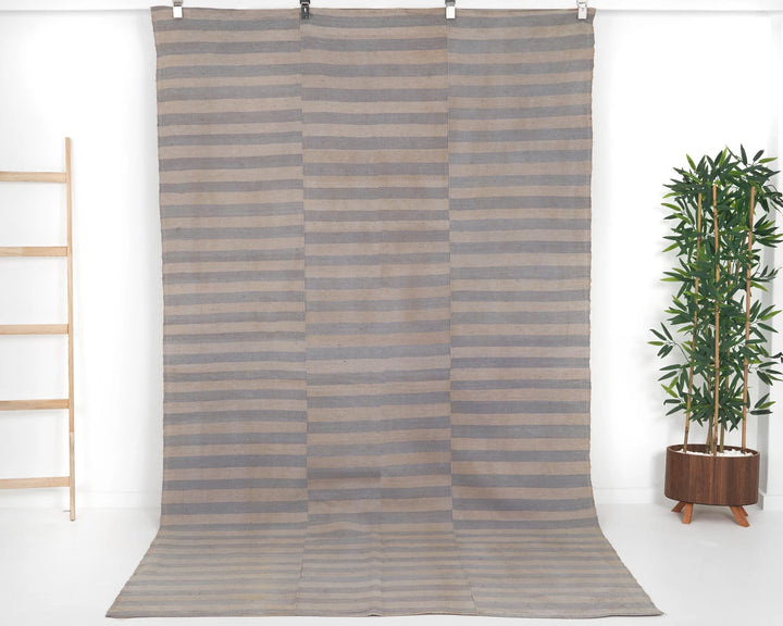 Multicolor Turkish Kilim Rug 5' 4" x 9' 5" Flat-Weave | No. VR42805