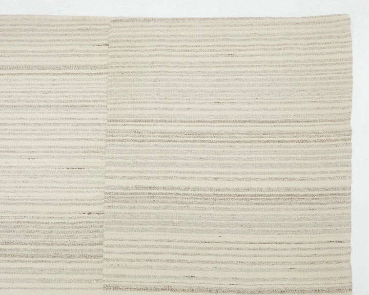 Beige Turkish Kilim Rug 9' 11" x 13' 6" Flat-Weave | No. VR43188