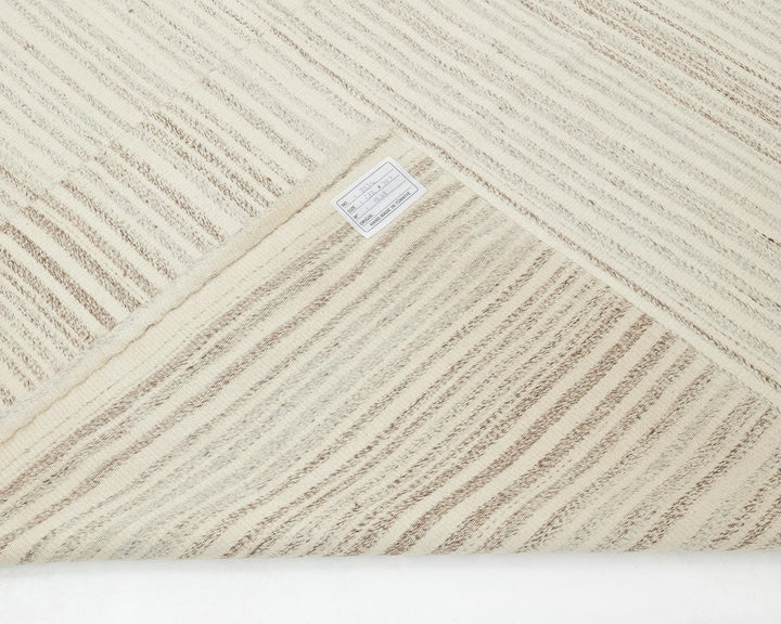 Beige Turkish Kilim Rug 9' 11" x 13' 6" Flat-Weave | No. VR43188