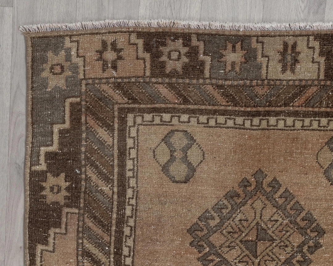 Beige Runner Rug 3' 1" x 6' 7" | No. VR43345