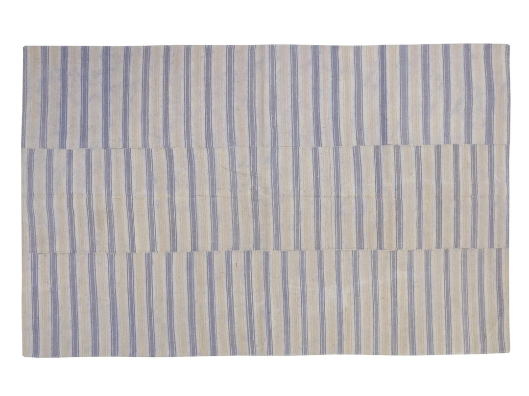 Multicolor Turkish Kilim Rug 5'6" x 8'8" Flat-Weave | No. VR43349