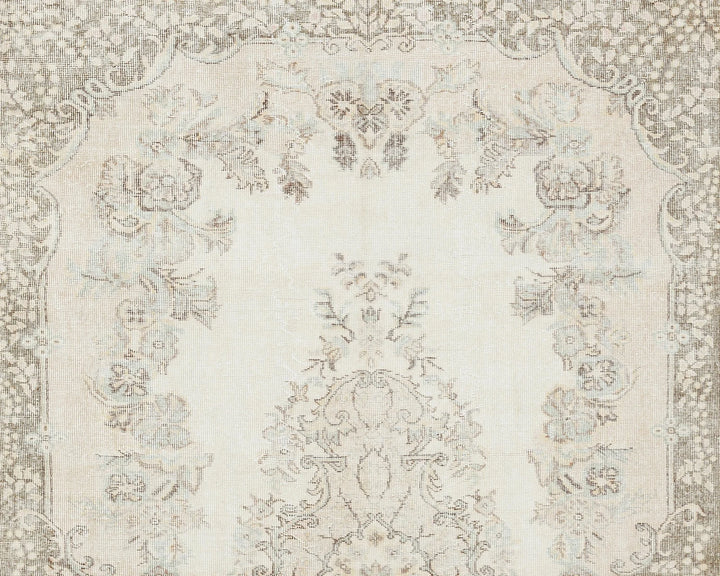 Multicolor Turkish Oushak Rug 10' 2" x 6' 3" Hand-Knotted | No. VR43587