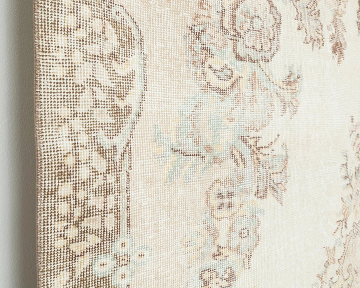 Multicolor Turkish Oushak Rug 10' 2" x 6' 3" Hand-Knotted | No. VR43587