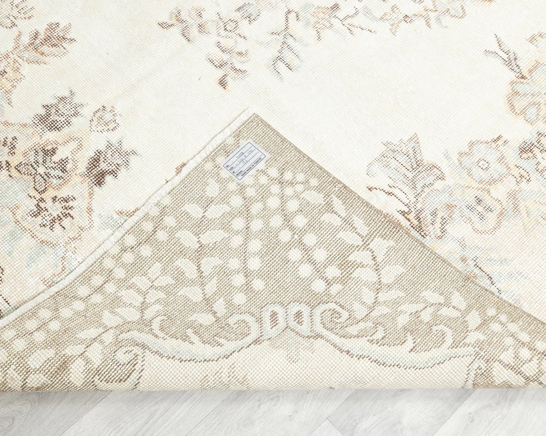 Multicolor Turkish Oushak Rug 10' 2" x 6' 3" Hand-Knotted | No. VR43587