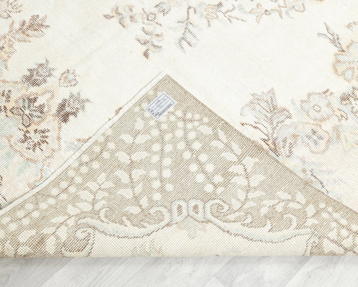 Multicolor Turkish Oushak Rug 10' 2" x 6' 3" Hand-Knotted | No. VR43587