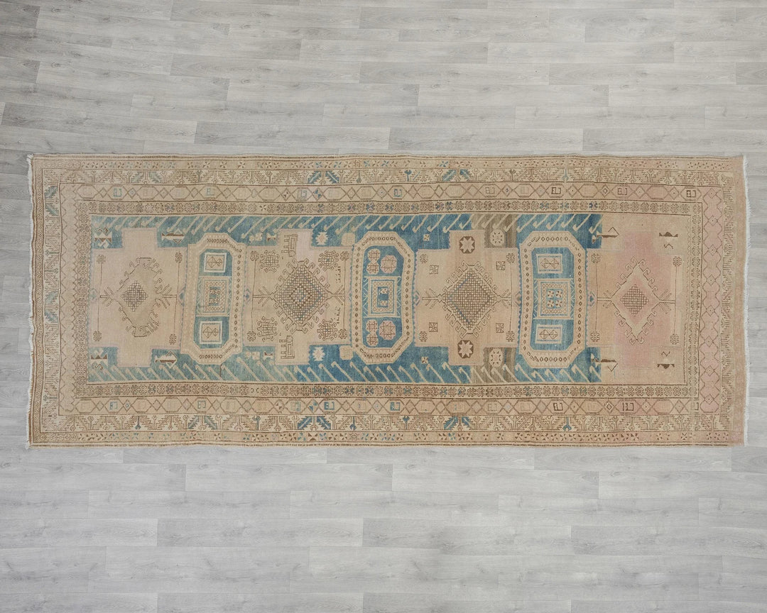 Blue Runner Rug 4' 11" x 11' 11" | No. VR43601