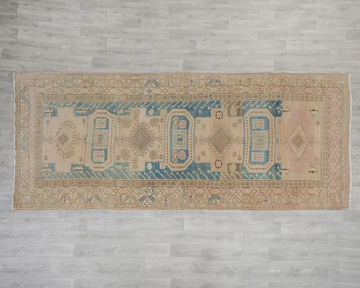 Blue Runner Rug 4' 11" x 11' 11" | No. VR43601