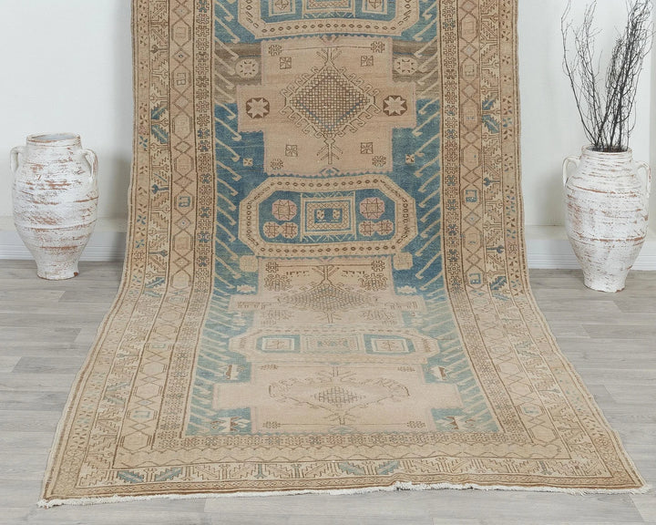 Blue Runner Rug 4' 11" x 11' 11" | No. VR43601