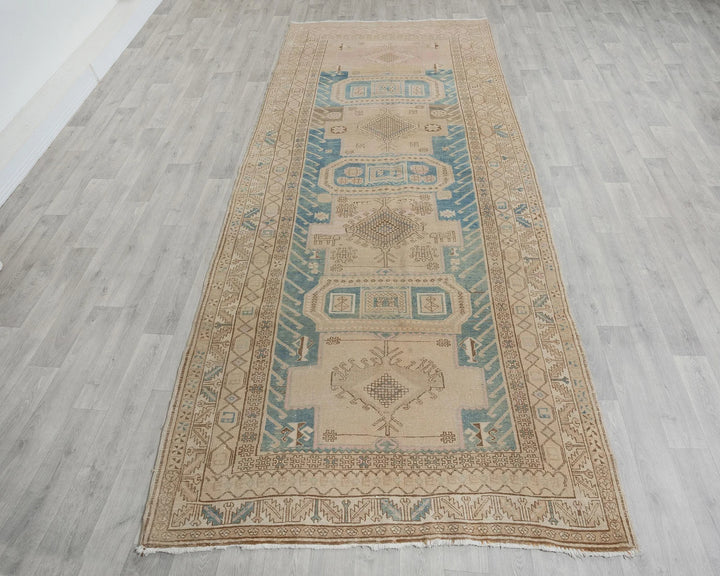 Blue Runner Rug 4' 11" x 11' 11" | No. VR43601