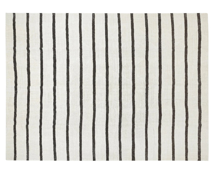 Black Kilim Rug 8' 10" x 11' 6" | No. VR43775