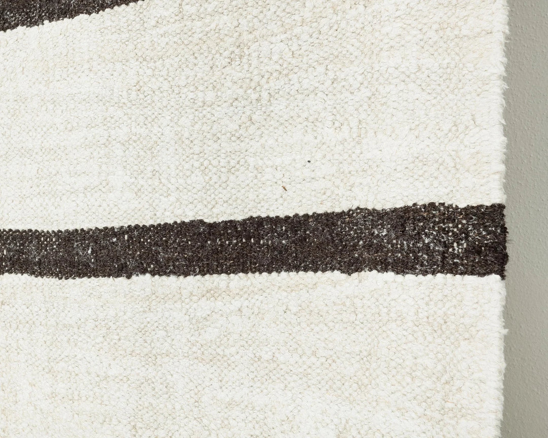 Black Kilim Rug 8' 10" x 11' 6" | No. VR43775