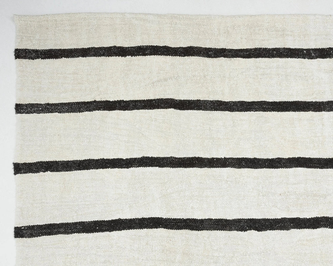 Black Kilim Rug 8' 10" x 11' 6" | No. VR43775