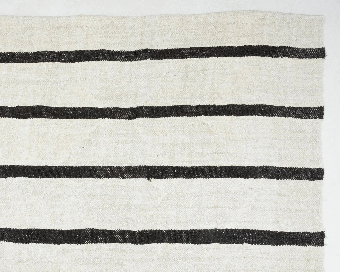 Black Kilim Rug 8' 10" x 11' 6" | No. VR43775