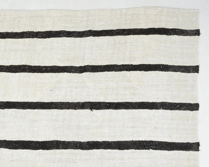 Black Kilim Rug 8' 10" x 11' 6" | No. VR43775