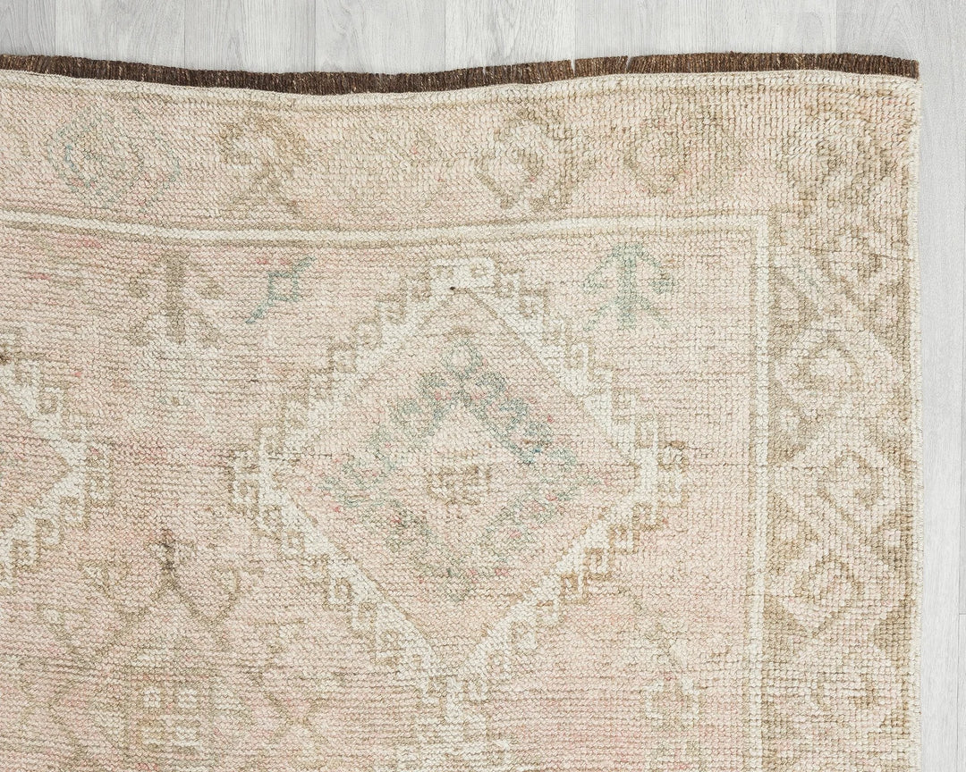 Multicolor Turkish Vintage Rug 4' 10" x 10' 6" Hand-Knotted | No. VR43929