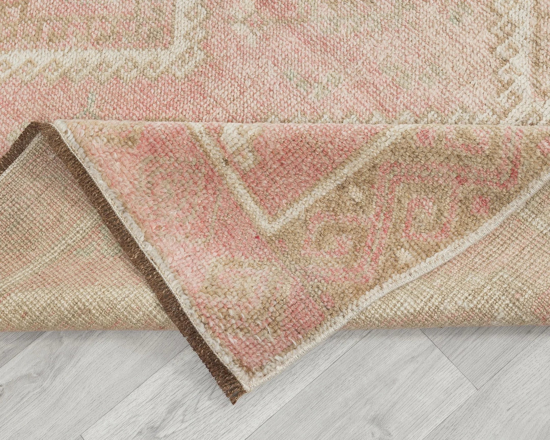 Multicolor Turkish Vintage Rug 4' 10" x 10' 6" Hand-Knotted | No. VR43929