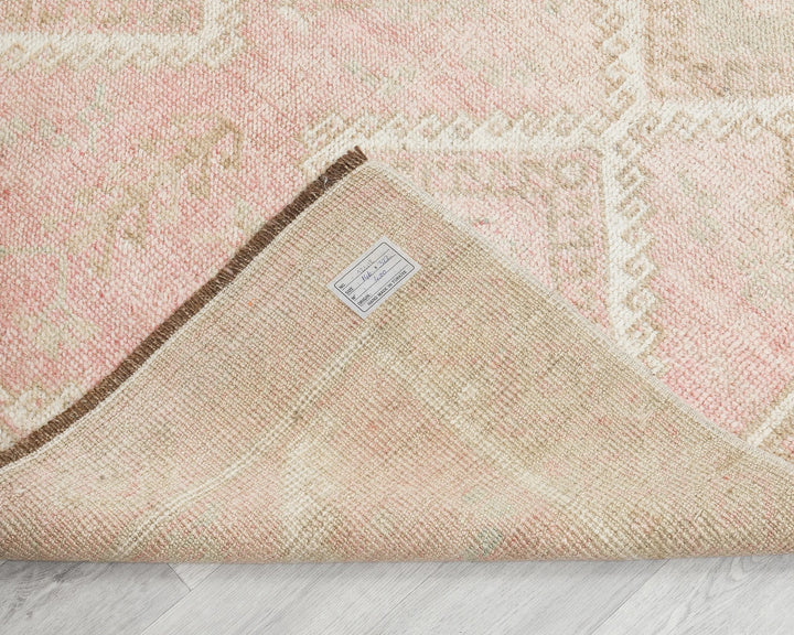 Multicolor Turkish Vintage Rug 4' 10" x 10' 6" Hand-Knotted | No. VR43929