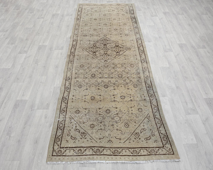 Multicolor Turkish Oushak Rug 3' 7" x 9' 10" Hand-Knotted | No. VR43930