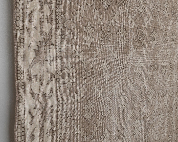 Multicolor Turkish Oushak Rug 7' 2" x 10' 5" Hand-Knotted | No. VR44488