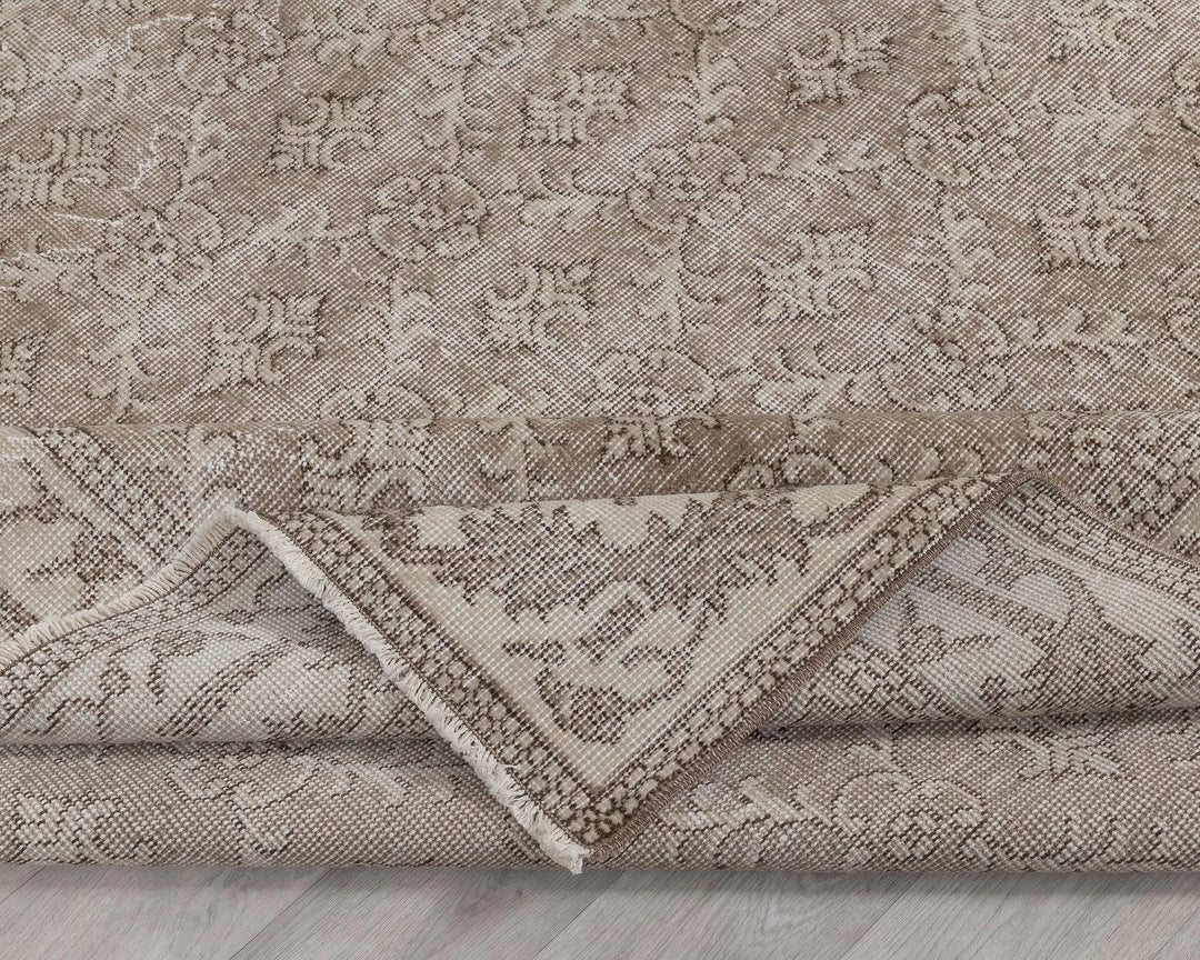 Multicolor Turkish Oushak Rug 7' 2" x 10' 5" Hand-Knotted | No. VR44488