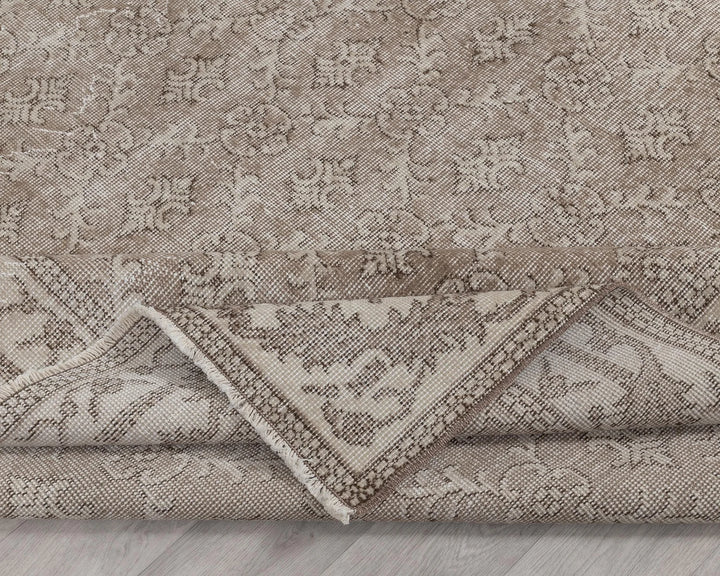 Multicolor Turkish Oushak Rug 7' 2" x 10' 5" Hand-Knotted | No. VR44488