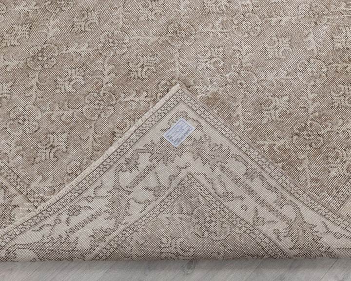 Multicolor Turkish Oushak Rug 7' 2" x 10' 5" Hand-Knotted | No. VR44488