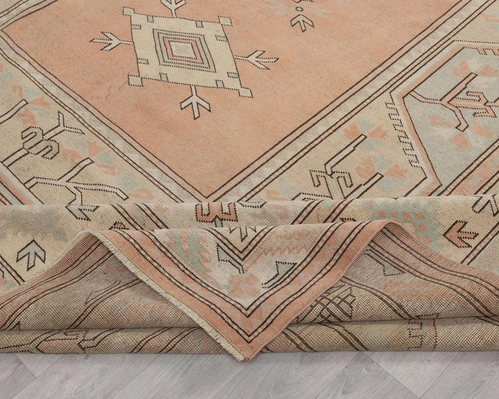 Multicolor Turkish Oushak Rug 10' x 13' 3" Hand-Knotted | No. VR44542