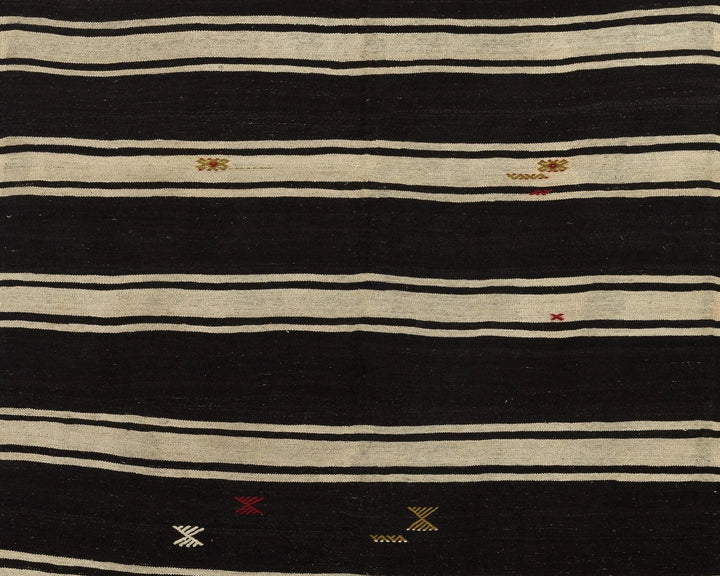 Multicolor Turkish Kilim Rug 5' 7" x 10' 1" Flat-Weave | No. VR44710