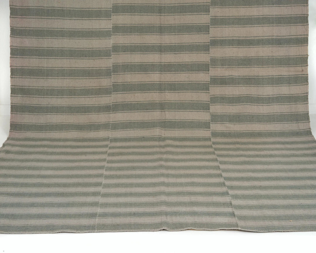 Multicolor Turkish Kilim Rug 6' 4" x 10' 4" Flat-Weave | No. VR44809