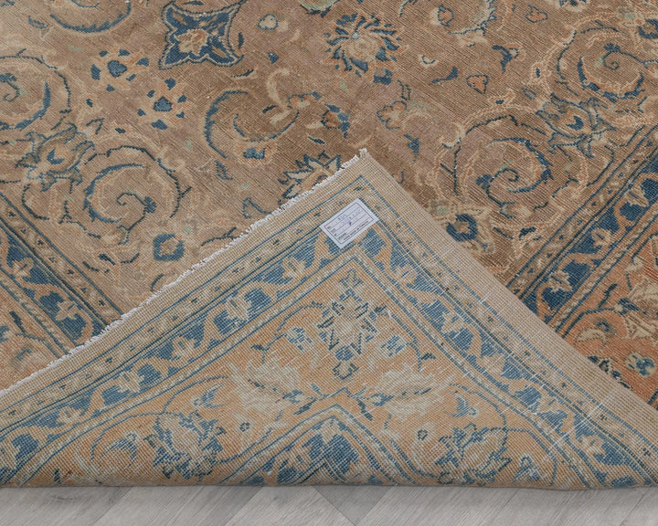 Multicolor Turkish Oushak Rug 7' 3" x 10' 8" Hand-Knotted | No. VR44927
