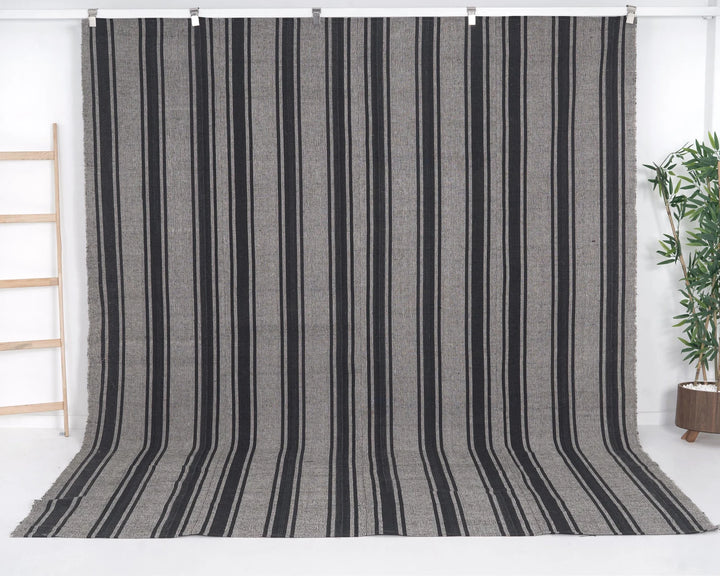 Multicolor Turkish Kilim Rug 8' 4" x 9' 10" Flat-Weave | No. VR44933