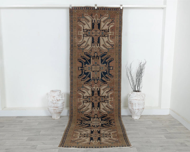 Blue Runner Rug 3' 2" x 10' 7" | No. VR45030