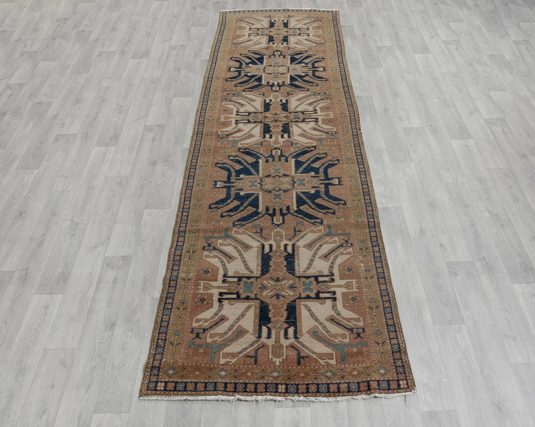 Blue Runner Rug 3' 2" x 10' 7" | No. VR45030