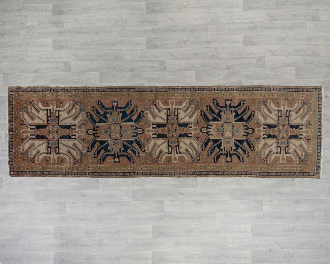 Blue Runner Rug 3' 2" x 10' 7" | No. VR45030