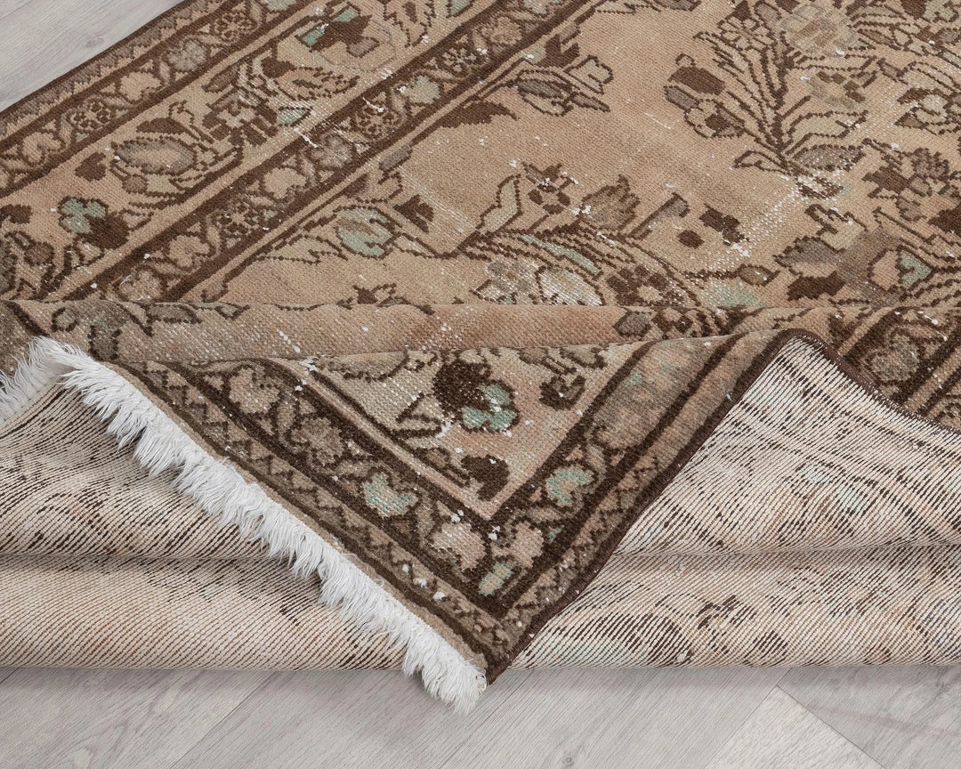 Beige Runner Rug 4' 5" x 10' 1" | No. VR45035