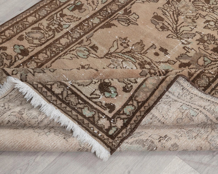 Beige Runner Rug 4' 5" x 10' 1" | No. VR45035