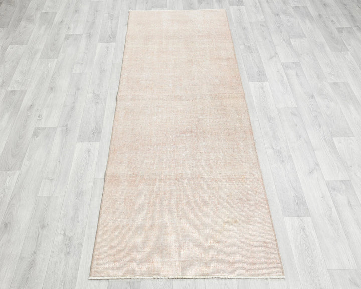 Multicolor Turkish Oushak Rug 2'6" x 7'5" Hand-Knotted | No. VR45362
