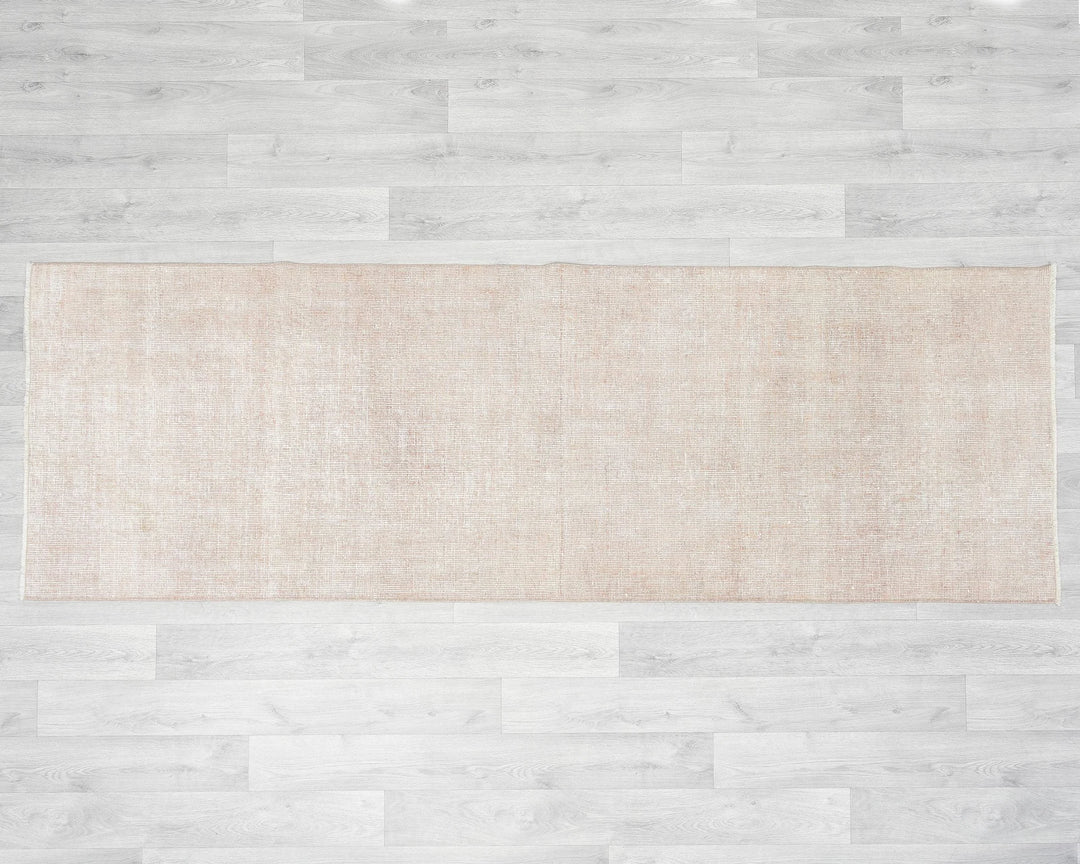 Multicolor Turkish Oushak Rug 2'6" x 7'5" Hand-Knotted | No. VR45362