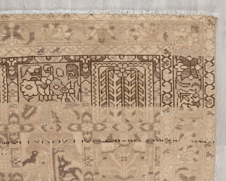 Multicolor Turkish Oushak Rug 5' 2" x 7' 8" Hand-Knotted | No. VR45442