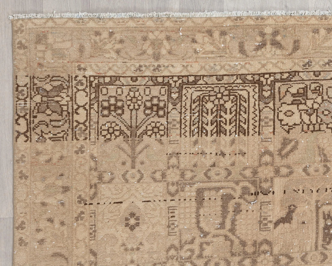 Multicolor Turkish Oushak Rug 5' 2" x 7' 8" Hand-Knotted | No. VR45442