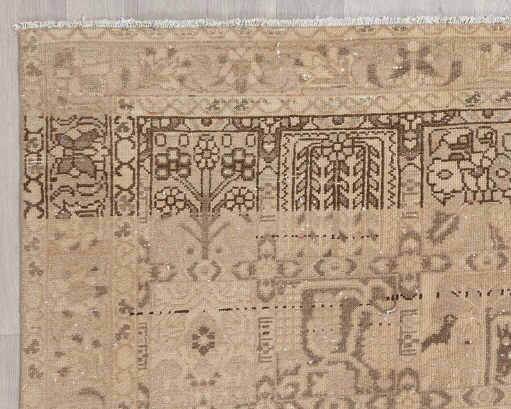 Multicolor Turkish Oushak Rug 5' 2" x 7' 8" Hand-Knotted | No. VR45442