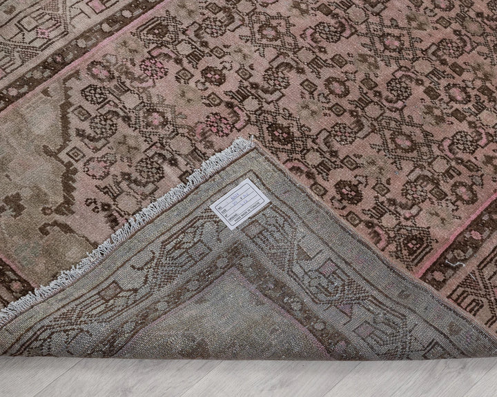 Multicolor Turkish Oushak Rug 3' 4" x 10' 2" Hand-Knotted | No. VR45533