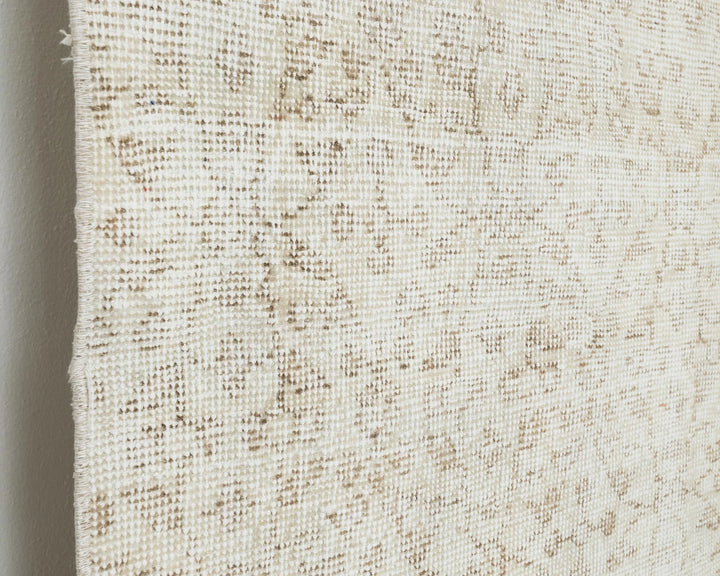 Beige Turkish Oushak Rug 6' 11" x 10' 2" Hand-Knotted | No. VR45539