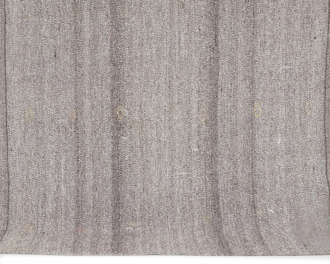 Gray Kilim Rug 6' 5" x 7' 9" | No. VR45685