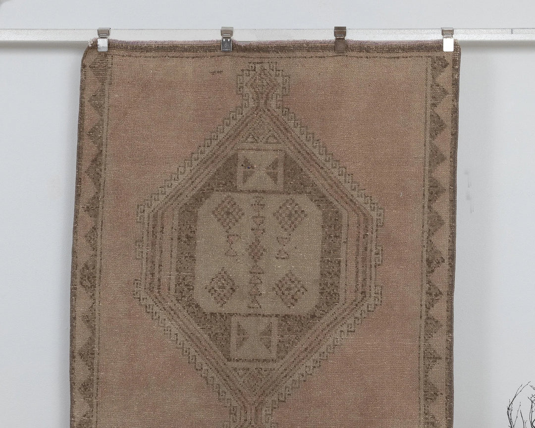 Brown Runner Rug 4' x 12' | No. VR45695
