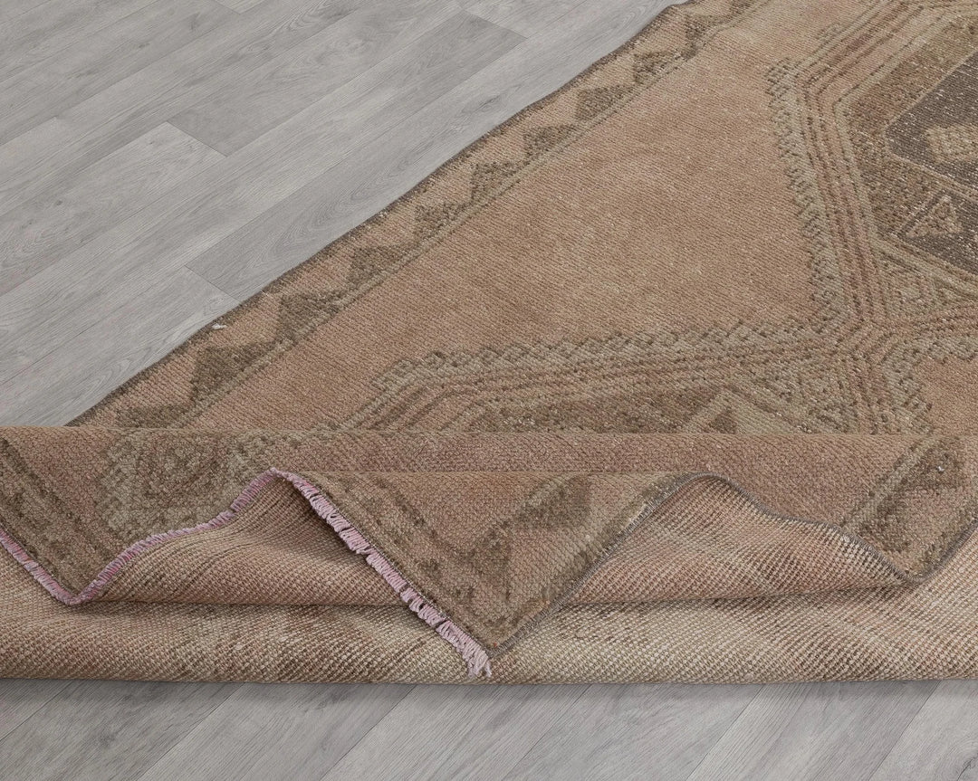 Brown Runner Rug 4' x 12' | No. VR45695