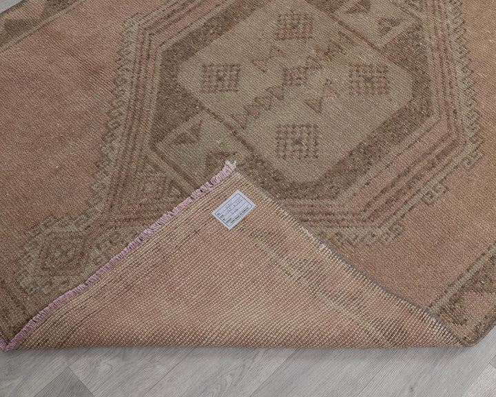 Brown Runner Rug 4' x 12' | No. VR45695