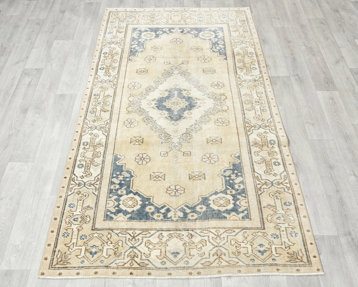 Pink Oushak Rug 3' 7" x 6' 3" | No. VR45719