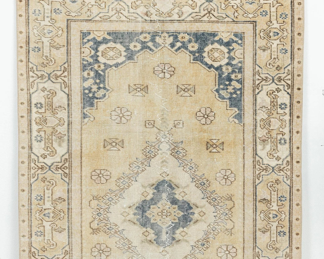 Pink Oushak Rug 3' 7" x 6' 3" | No. VR45719